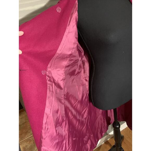 Duberess Womens Pea Coat Long Dress Women’s Size M Trench Long Nwt - Picture 4 of 8